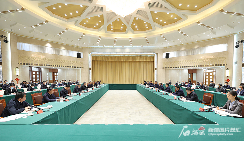 自治区与中国石油天然气集团合作机制第一次会议在乌鲁木齐举行