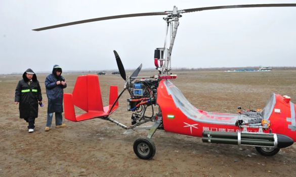 塔城地区开展首场无人机增水实验工作