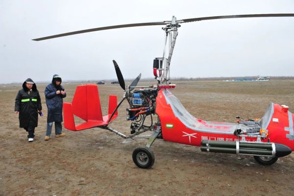 塔城地区开展首场无人机增水实验工作