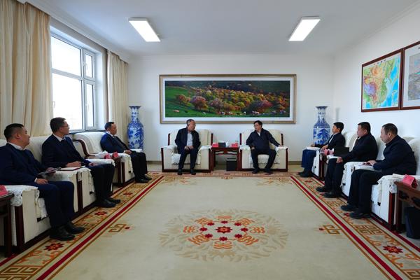 支现伟会见武汉天源集团股份有限公司一行