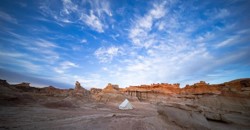 文润塔城 | 和布克赛尔龙脊谷：邂逅落日熔金 静待星河入梦