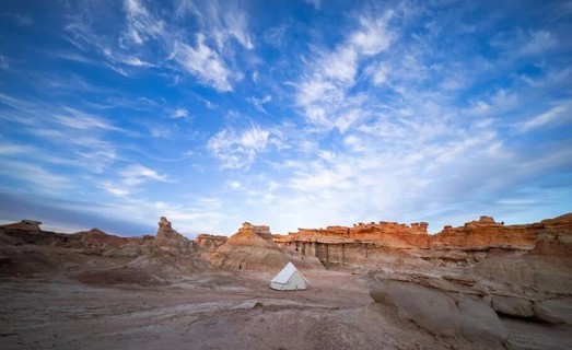 文润塔城 | 和布克赛尔龙脊谷：邂逅落日熔金 静待星河入梦