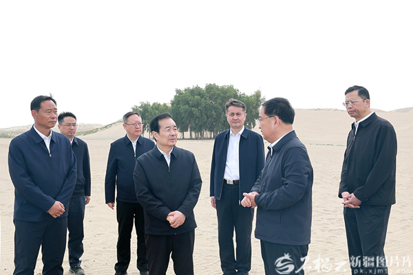 陈小江赴巴州现场督导中央生态环境保护督察重点问题整改工作