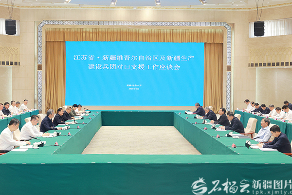 江苏省党政代表团来疆考察对接对口支援与合作发展工作