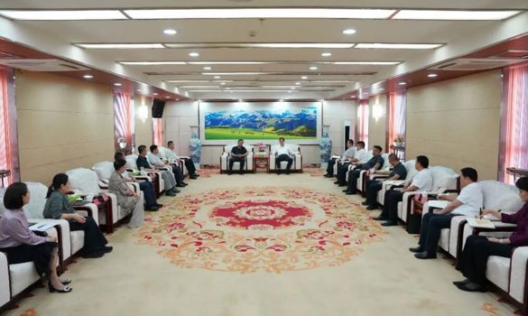 支现伟会见中国商业股份制企业经济联合会一行